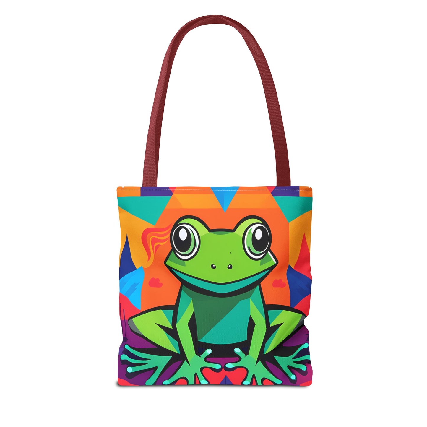 Vibrant Tree Frog Tote Bag