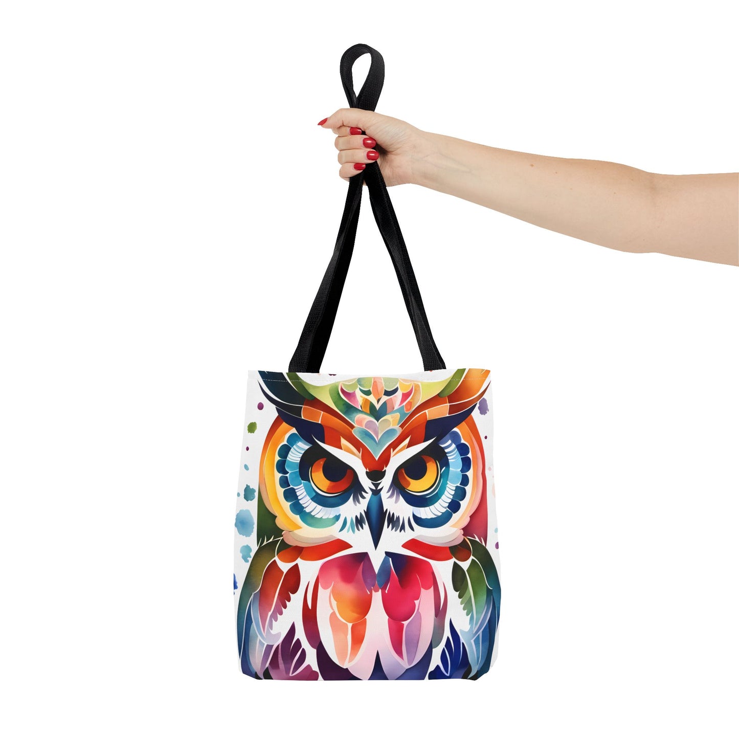 Artistic Owl Tote Bag