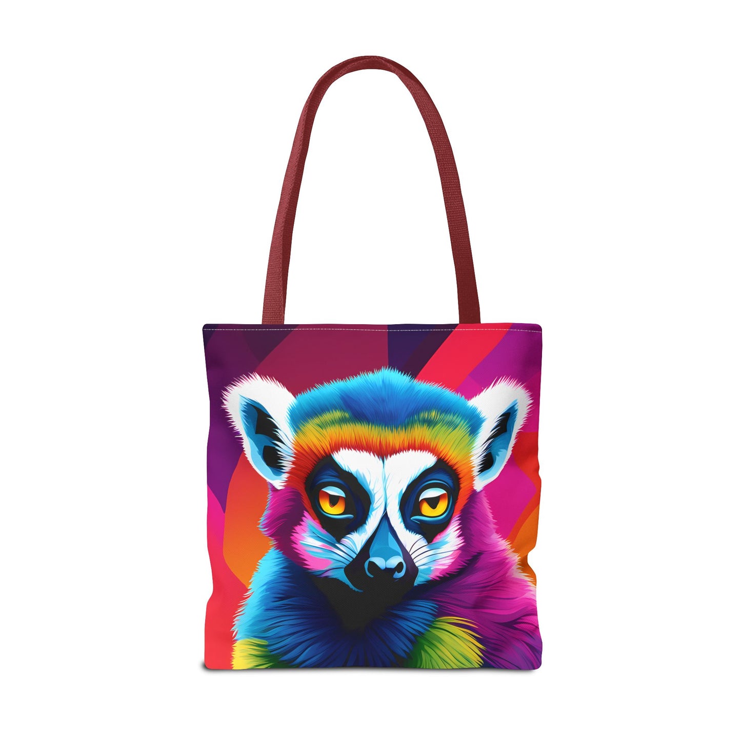 Psychedelic Lemur Tote Bag
