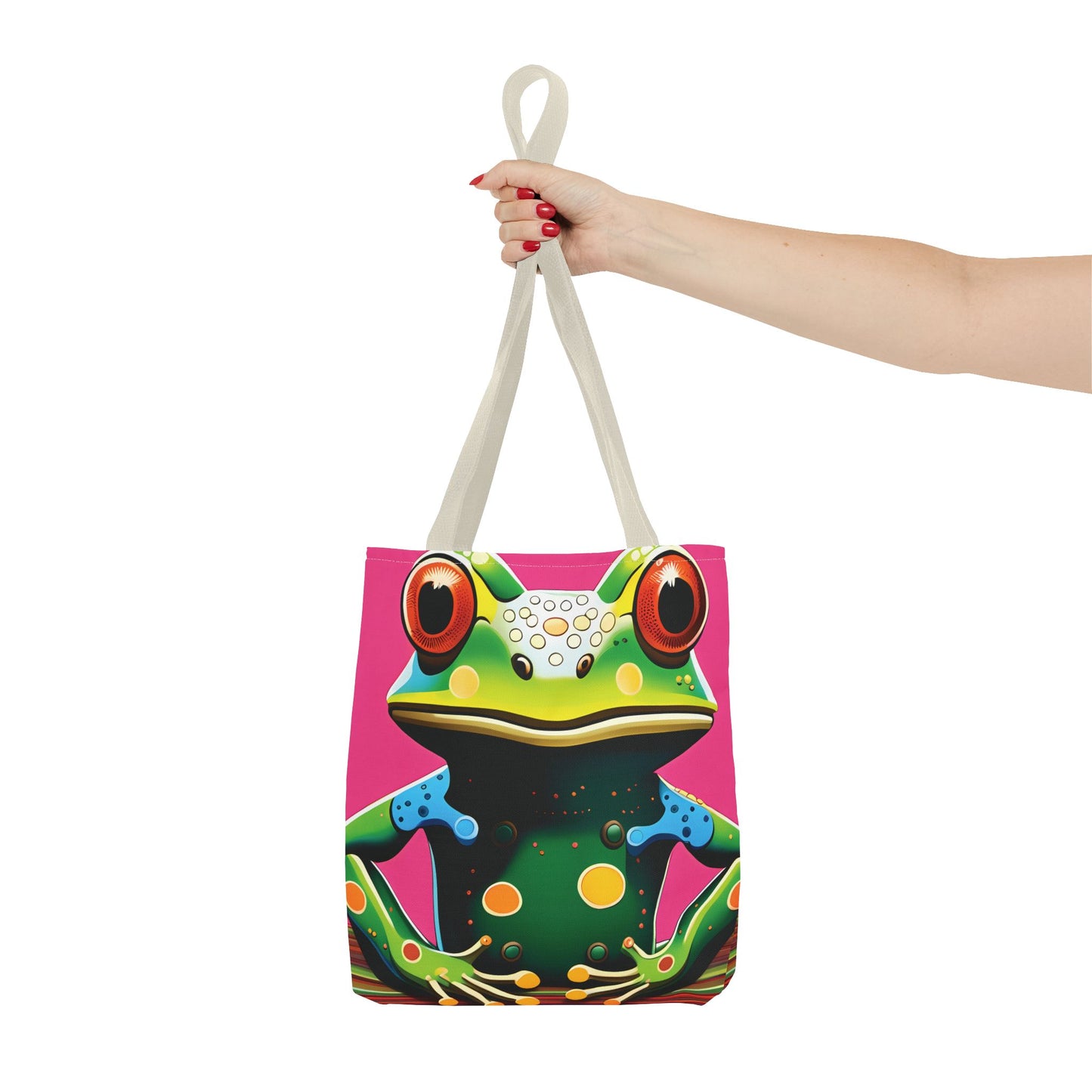 Angry Tree Frog Tote Bag