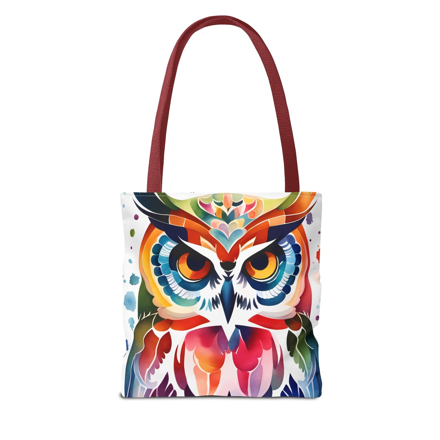 Artistic Owl Tote Bag