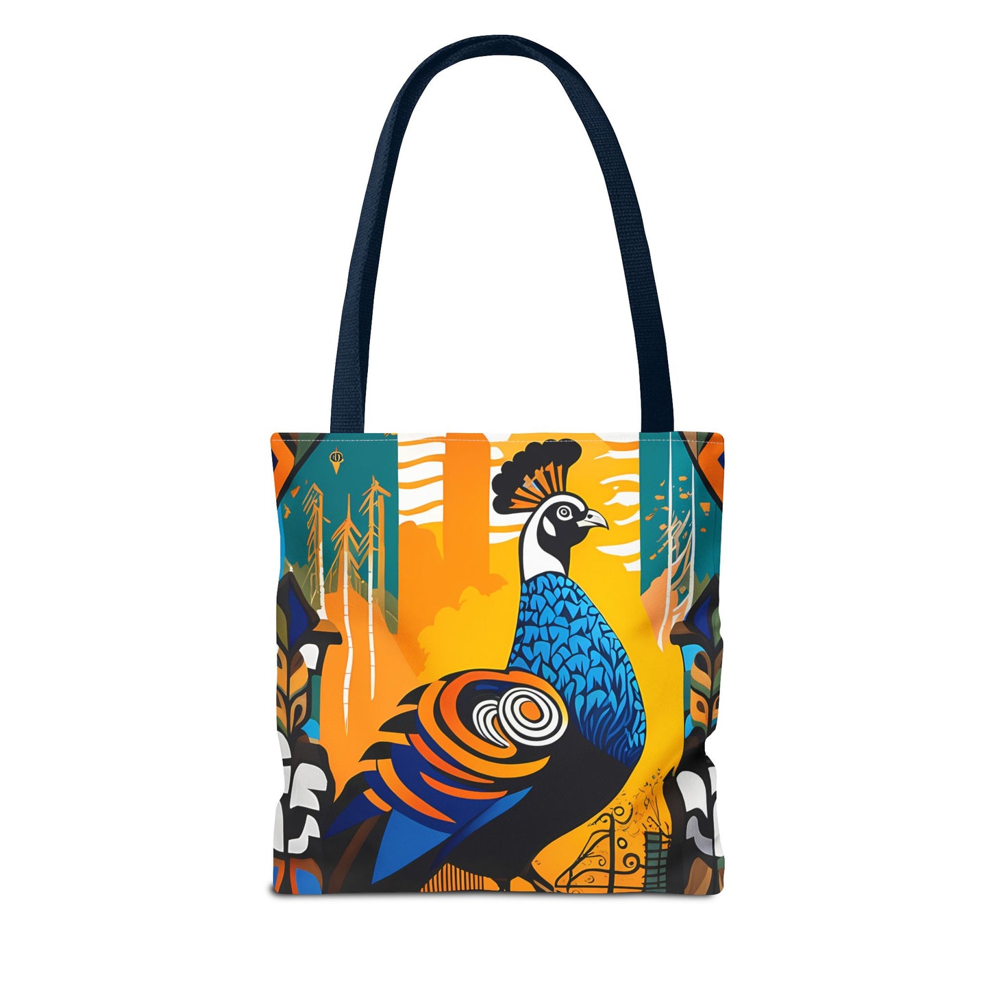 Graffiti Guineafowl Tote Bag