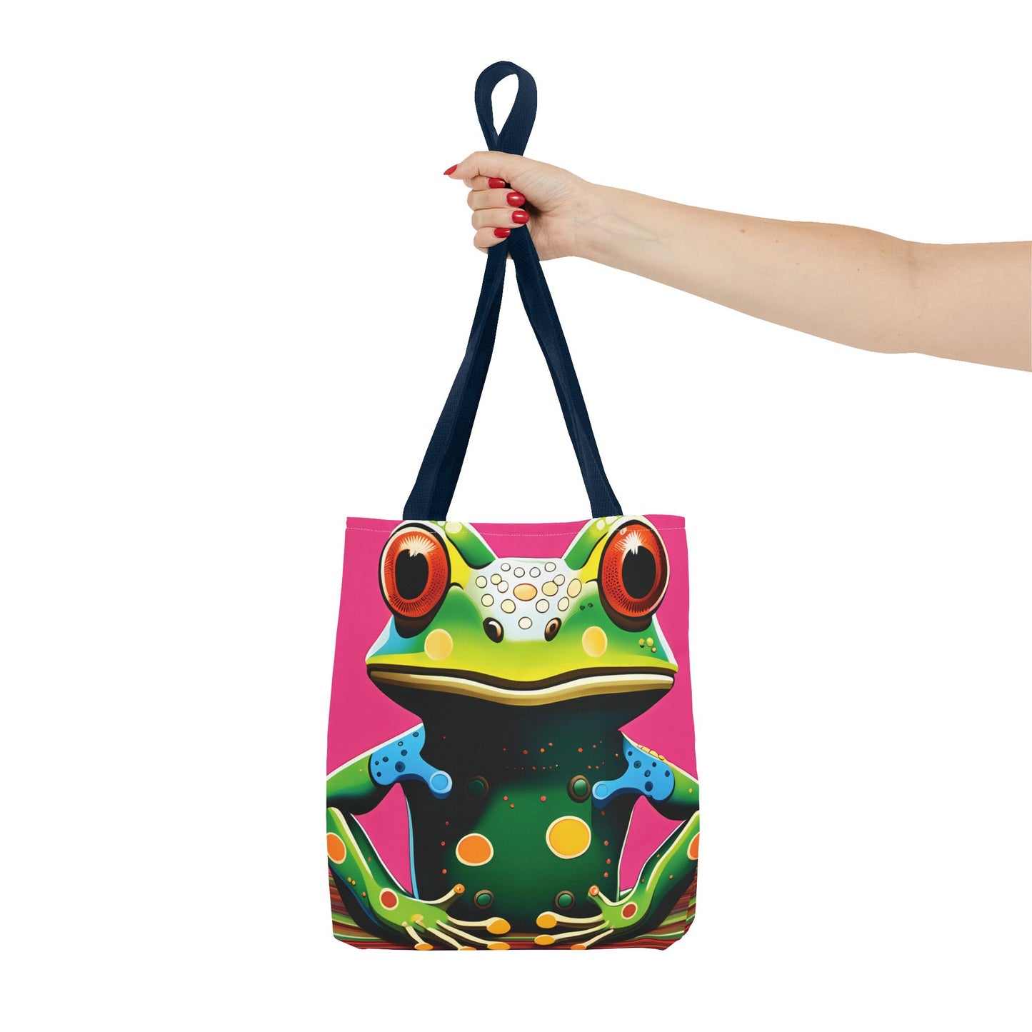 Angry Tree Frog Tote Bag