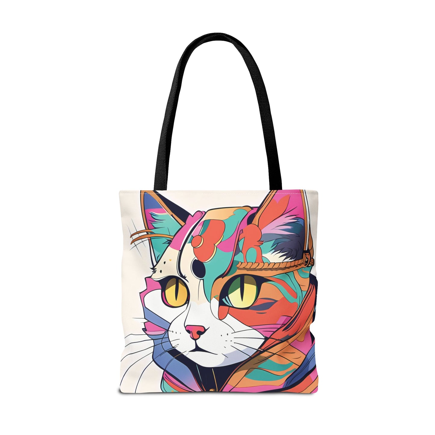 Abstract Feline Fantasy Tote Bag