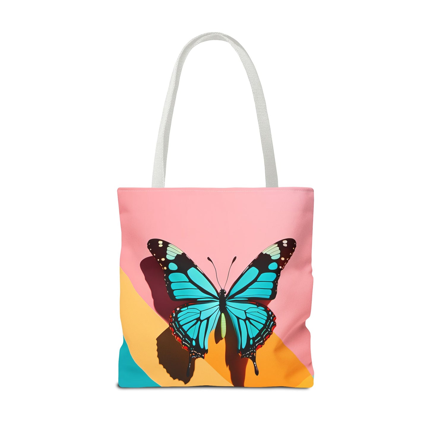 Blue Butterfly Tote Bag
