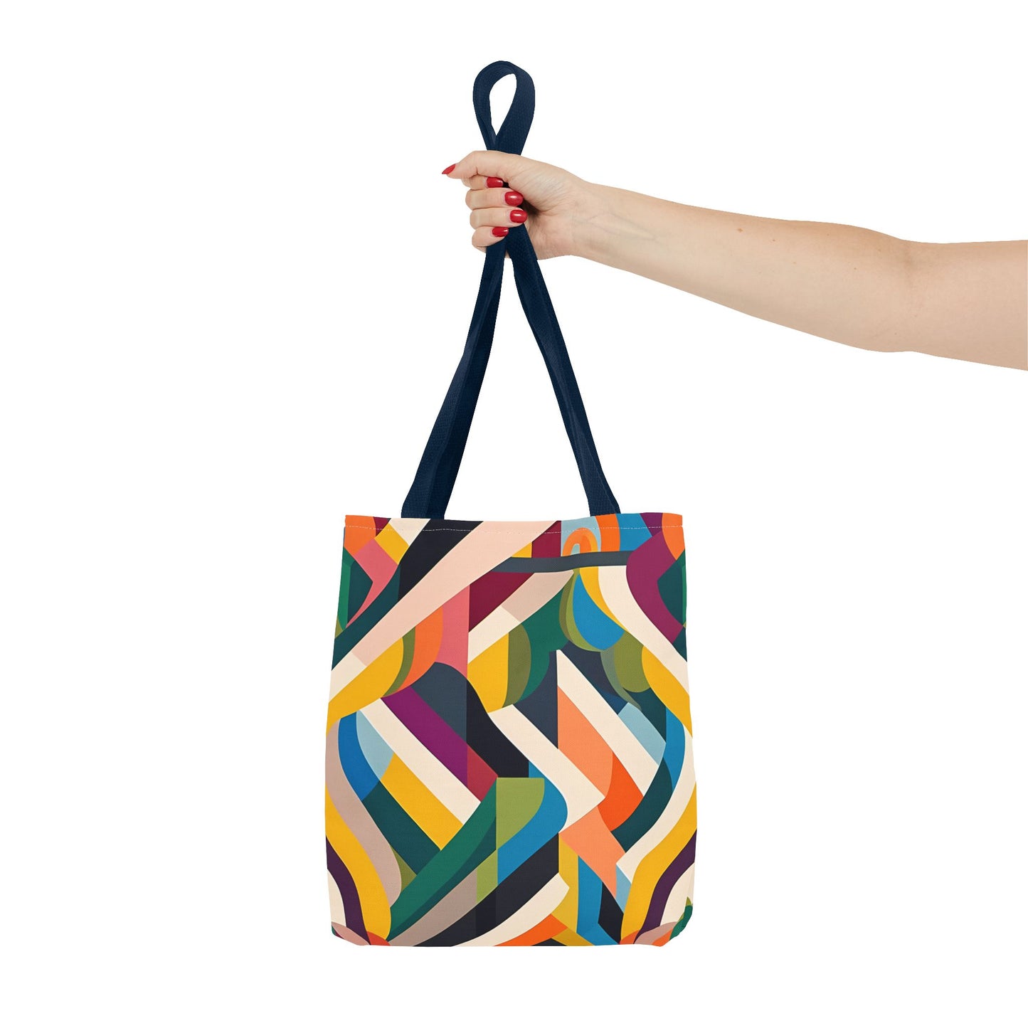 Abstract Ribbons Tote Bag
