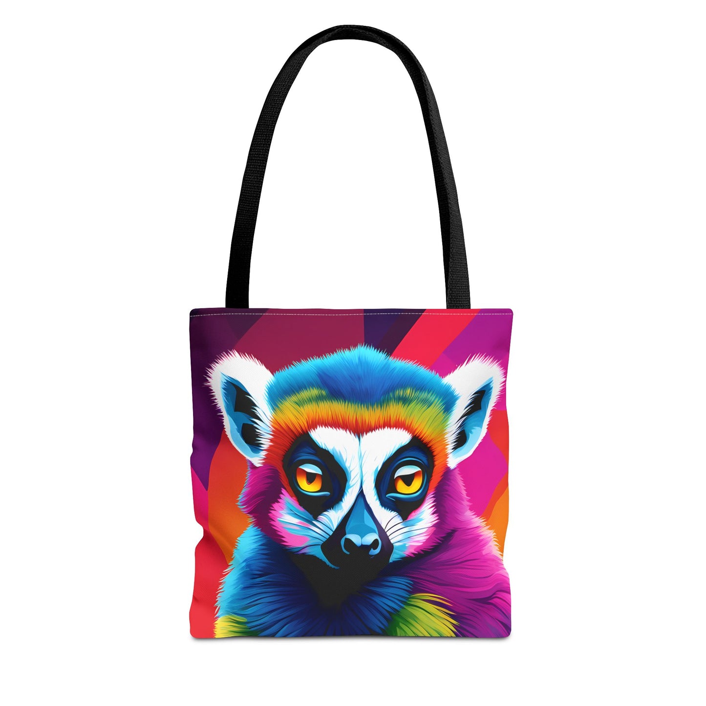 Psychedelic Lemur Tote Bag