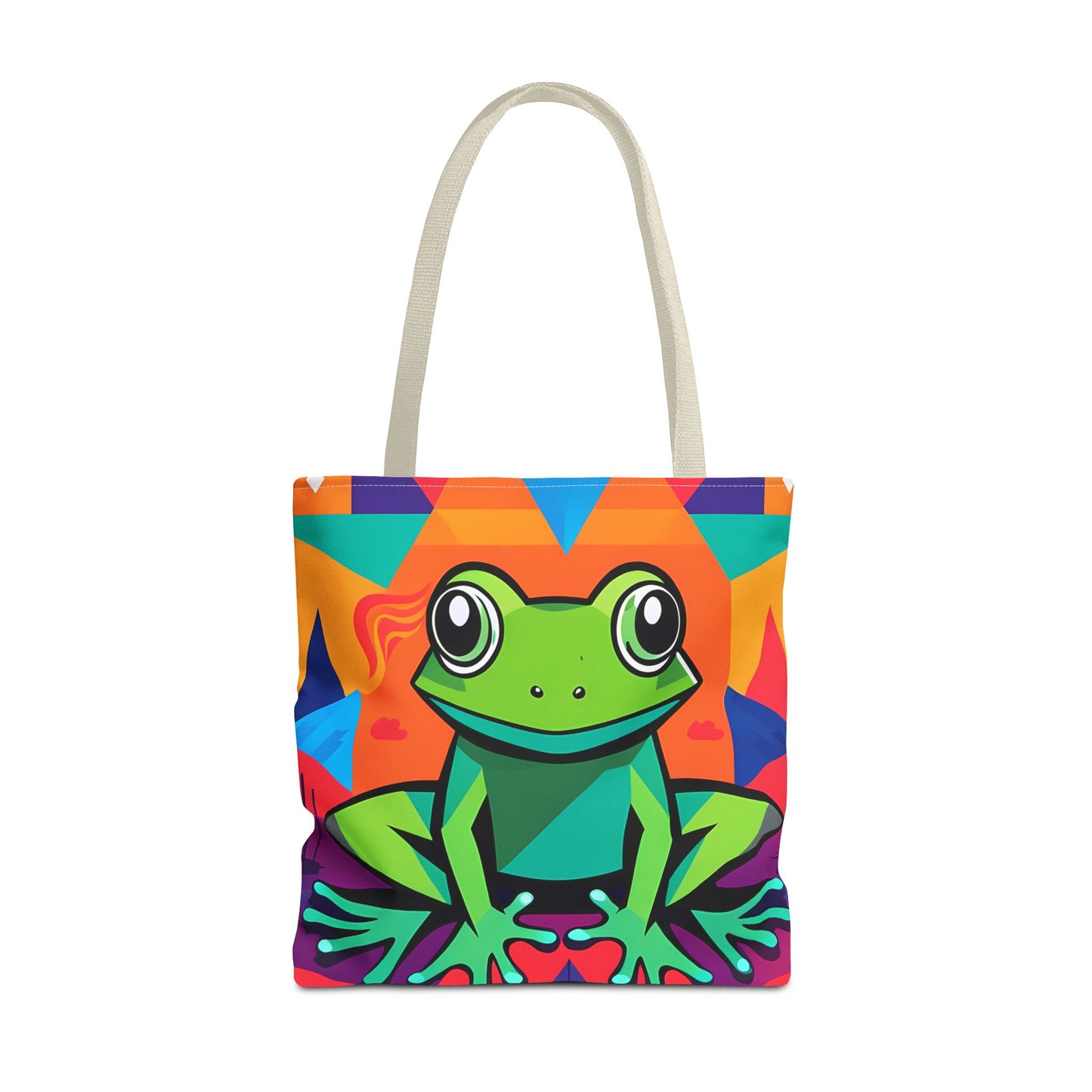 Vibrant Tree Frog Tote Bag