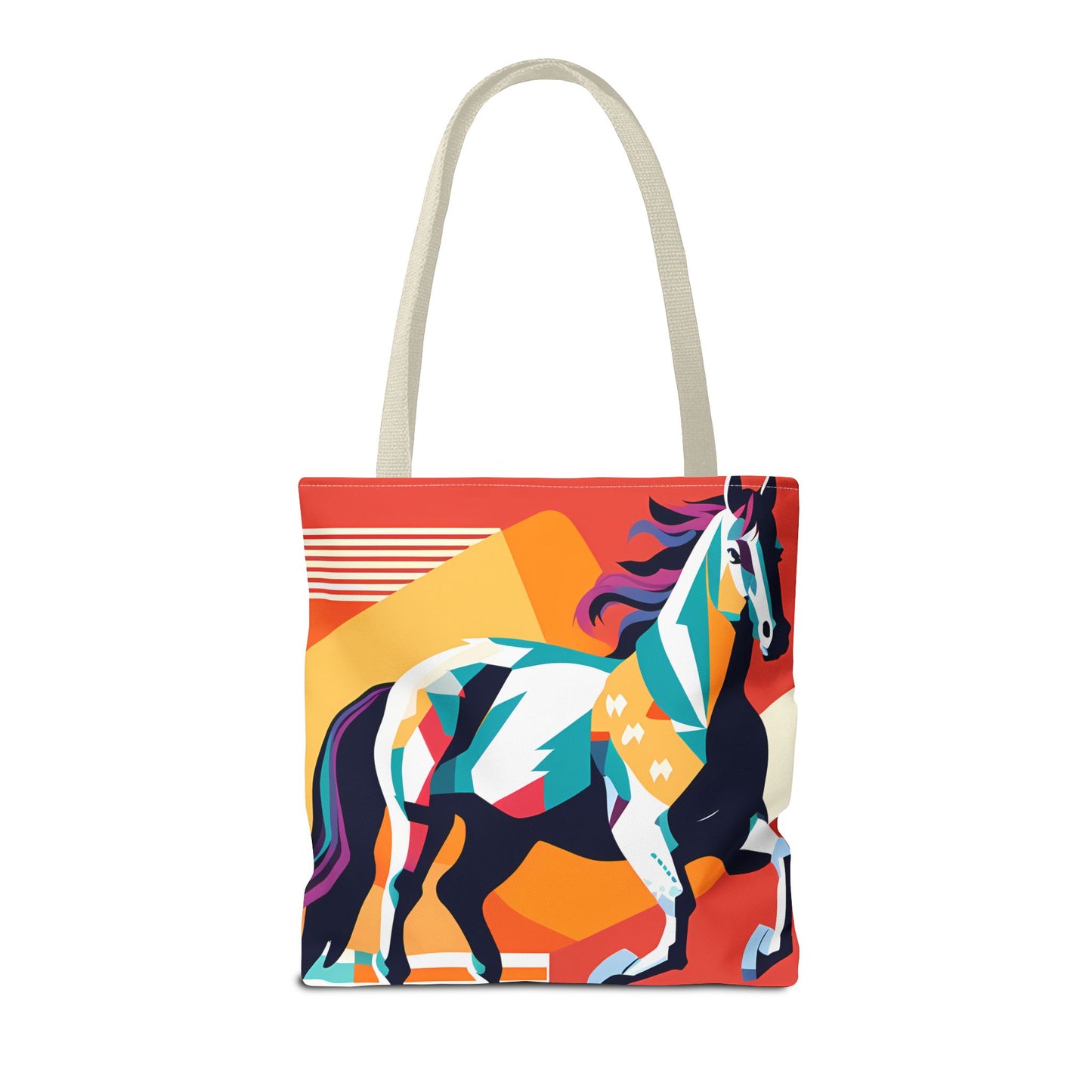 Retro Horse Tote Bag