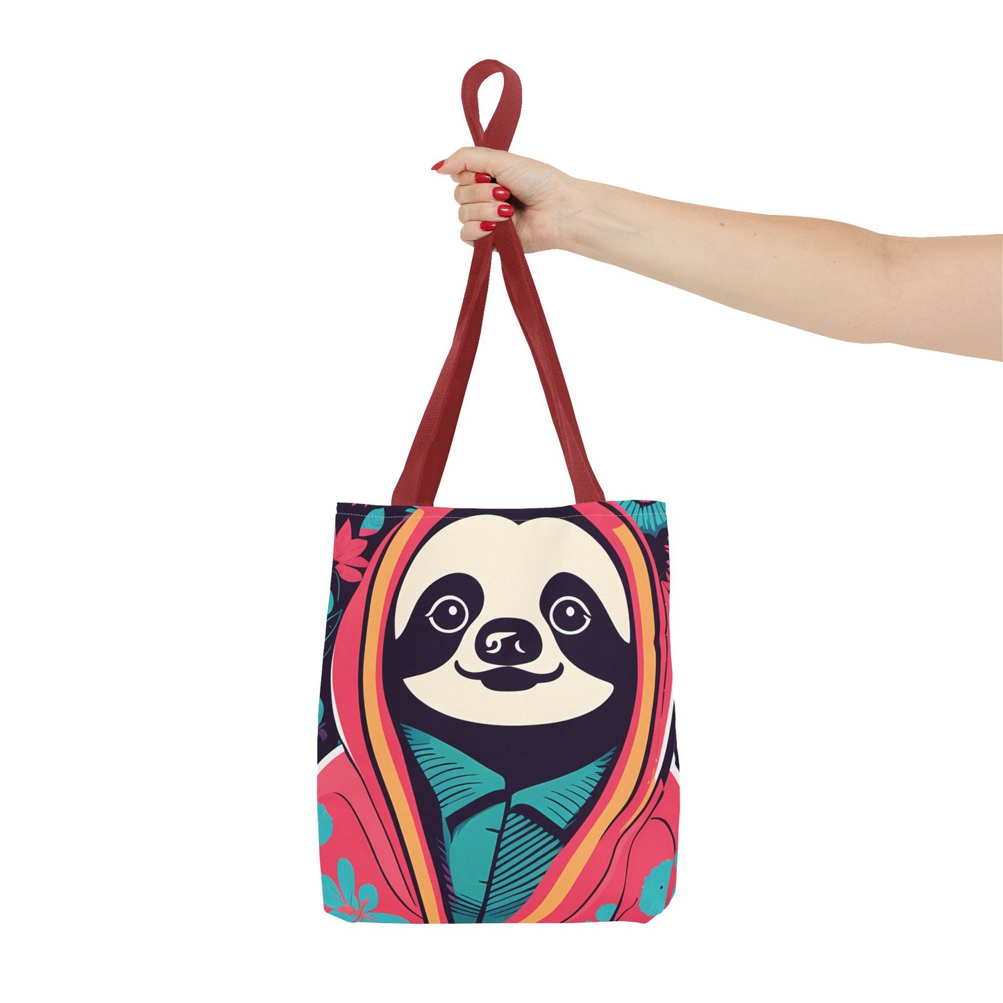 Hoodie Sloth Tote Bag