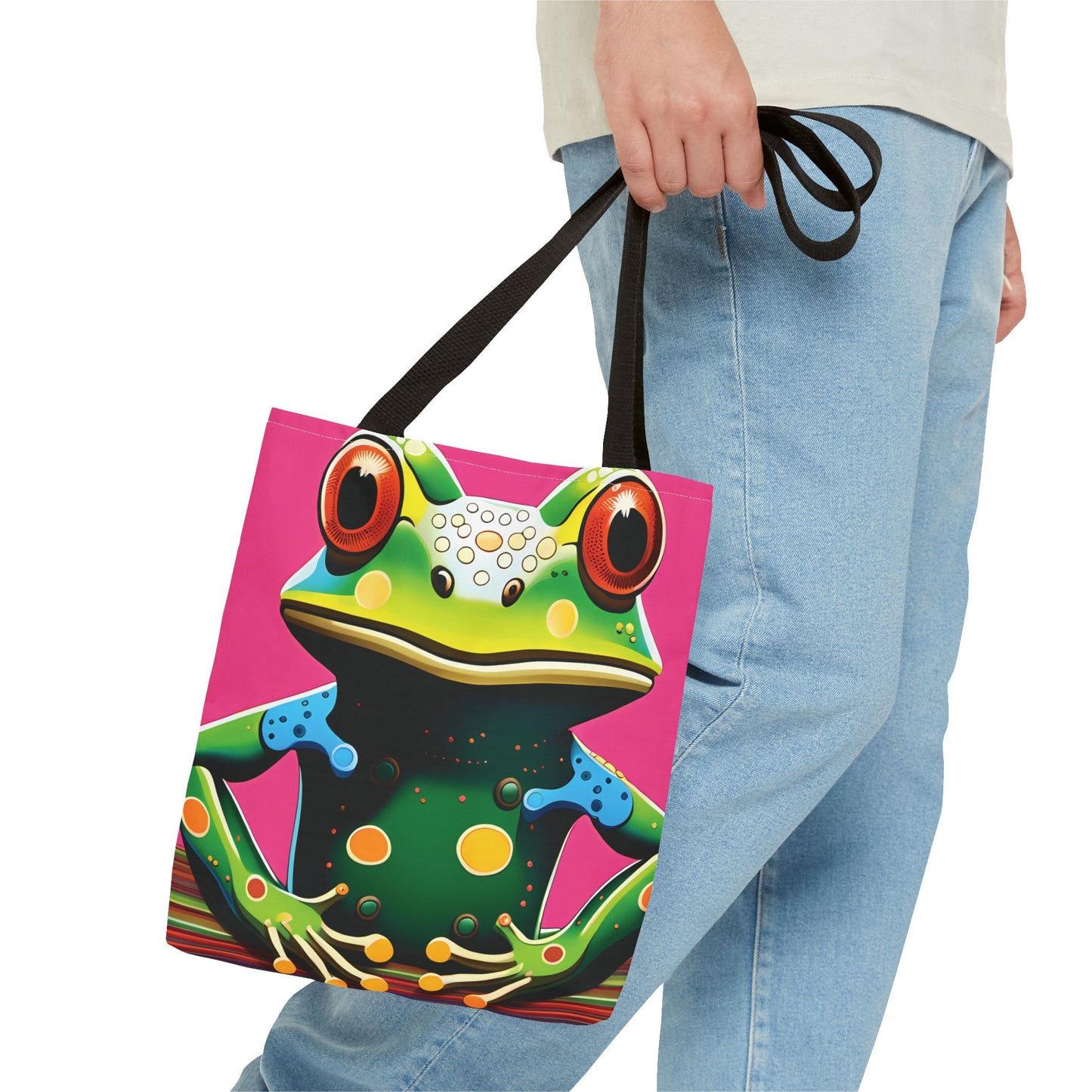 Angry Tree Frog Tote Bag