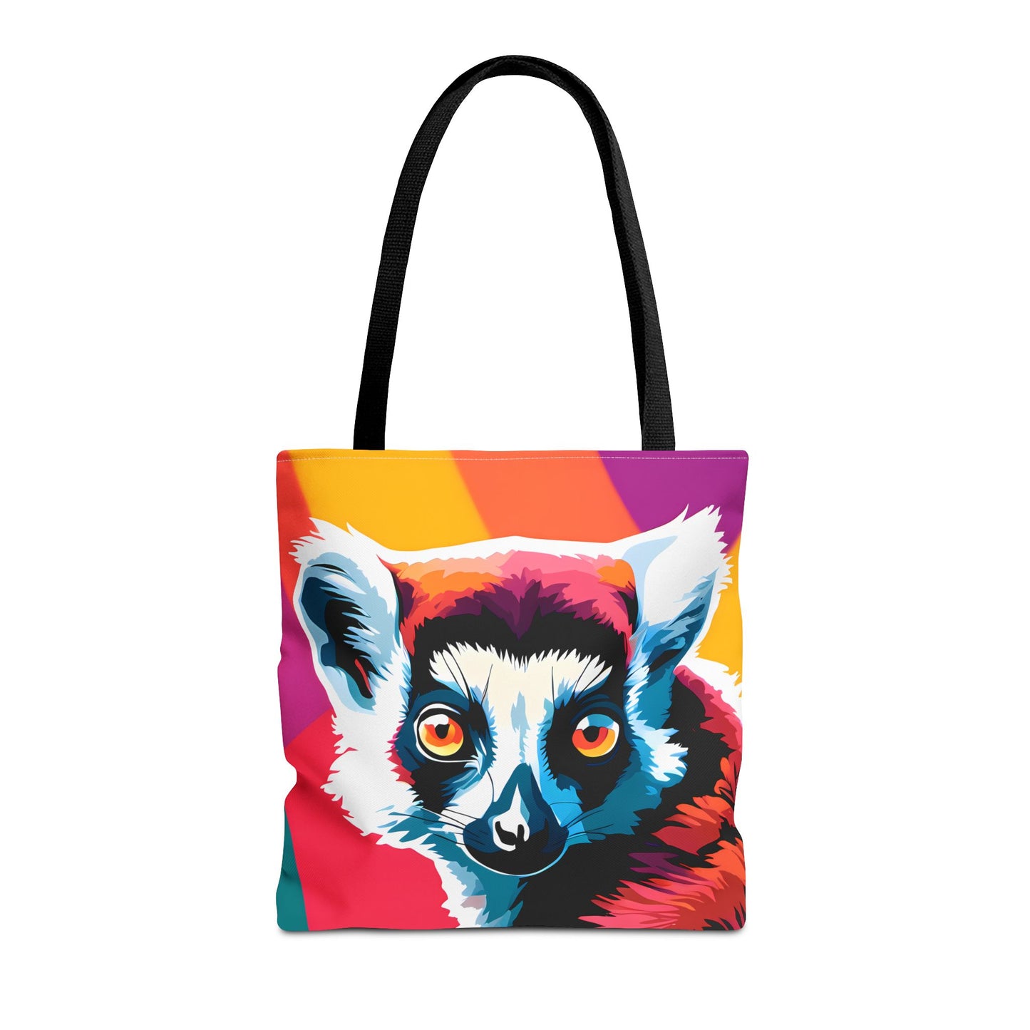 Vivid Lemur Tote Bag