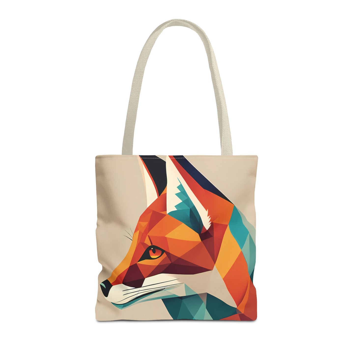 Geometric Fox Tote Bag