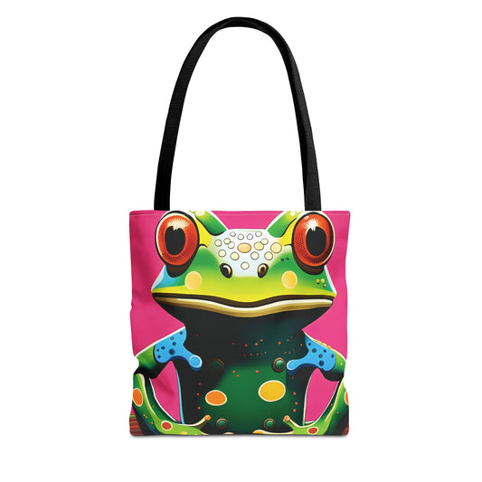 Angry Tree Frog Tote Bag