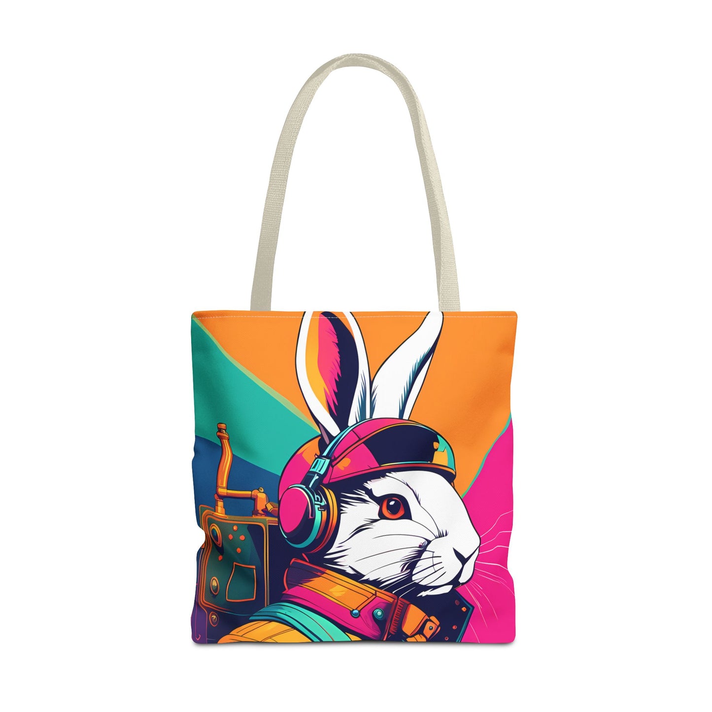 Teslapunk Rabbit Tote Bag