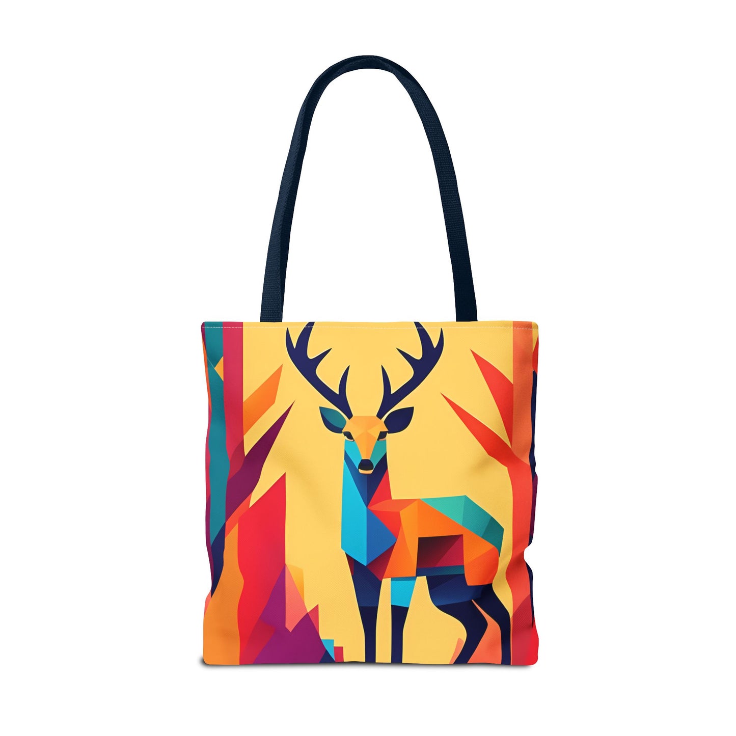 Geometric Deer Tote Bag