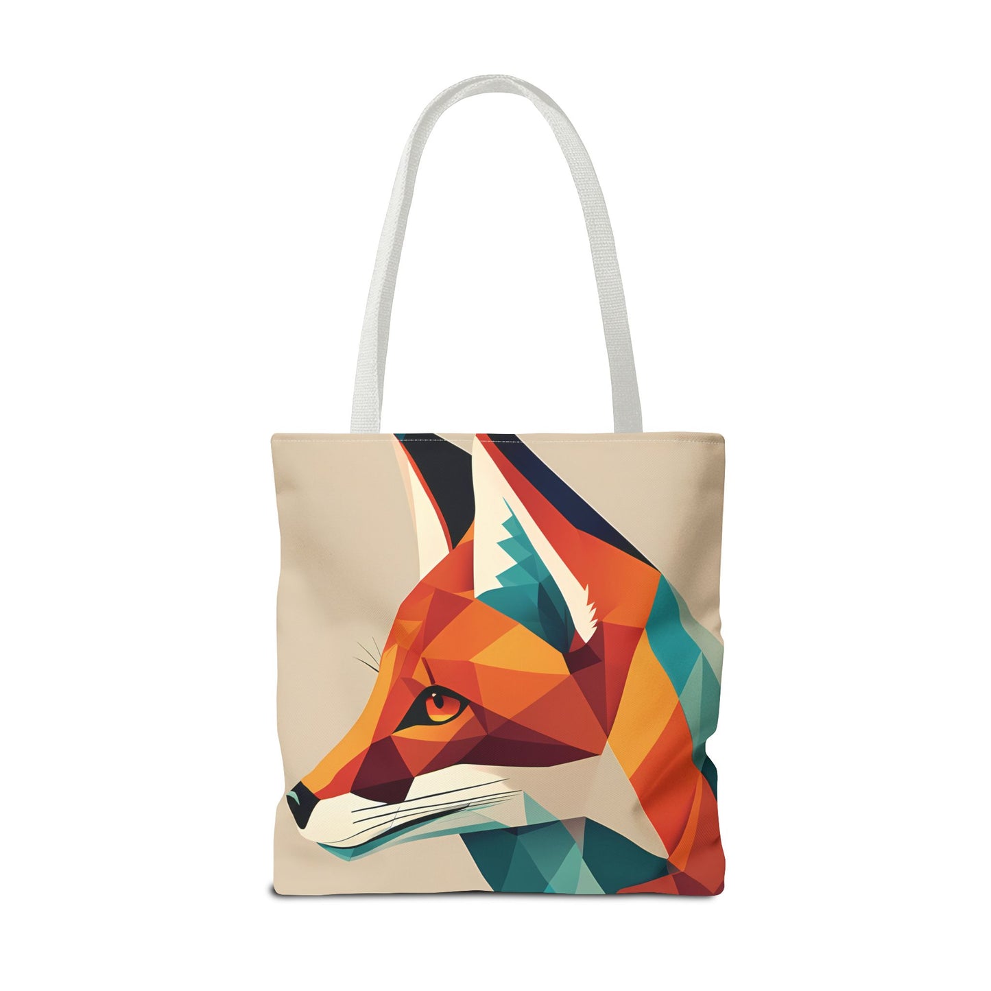 Geometric Fox Tote Bag