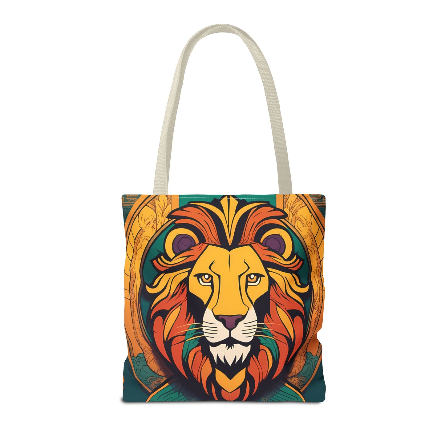 Regal Lion Art Tote Bag