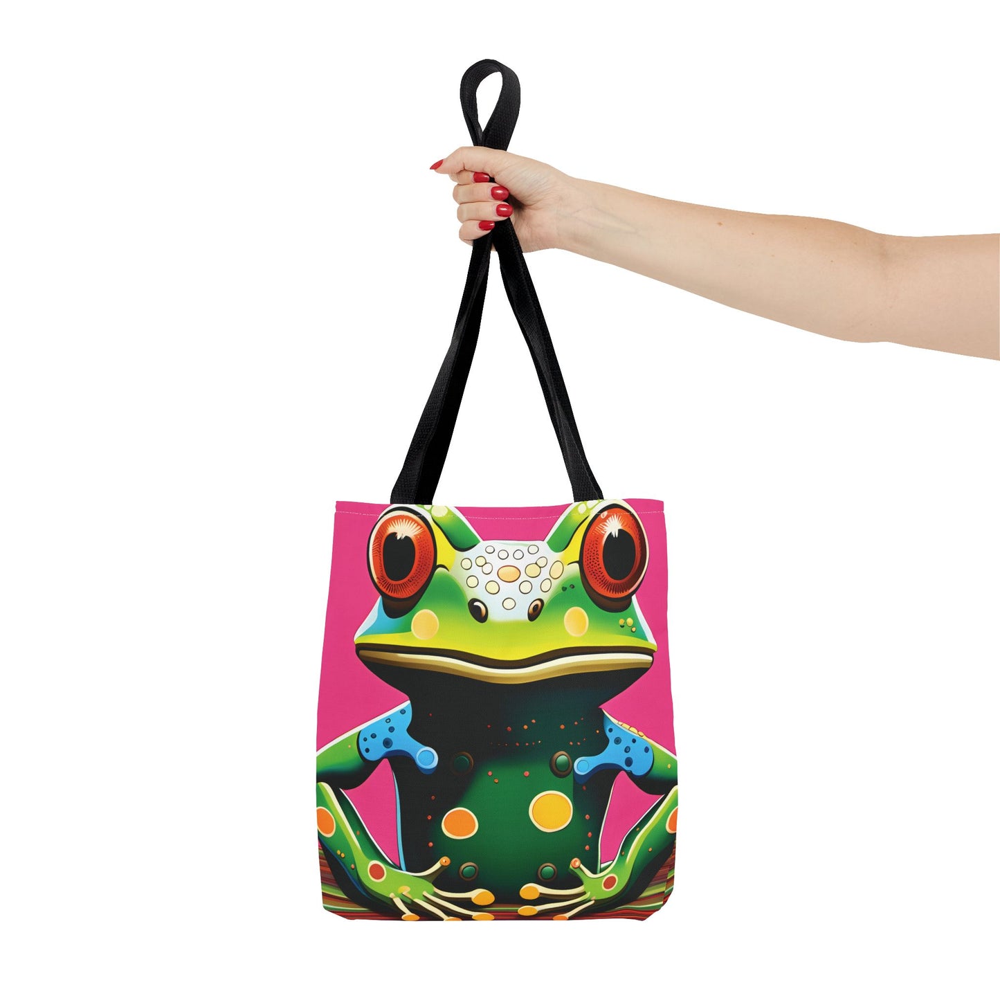 Angry Tree Frog Tote Bag