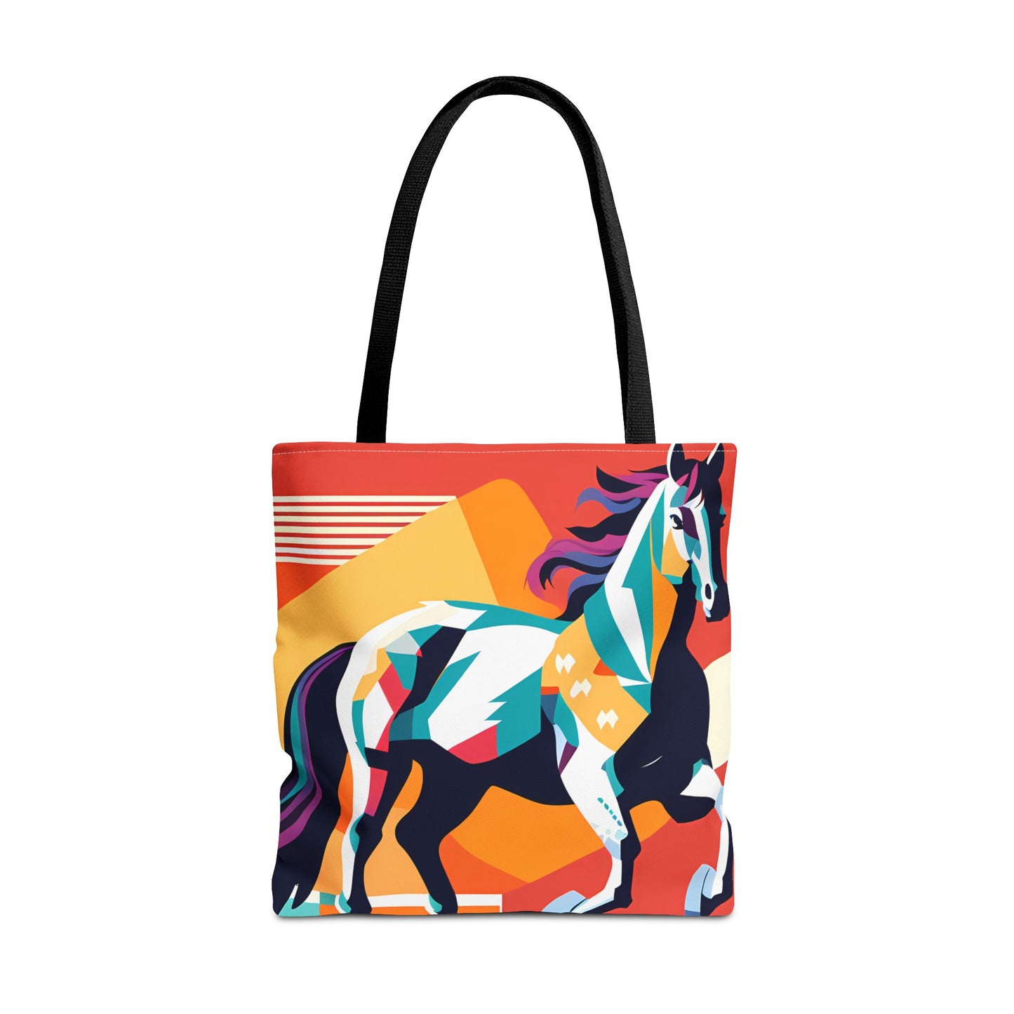 Retro Horse Tote Bag