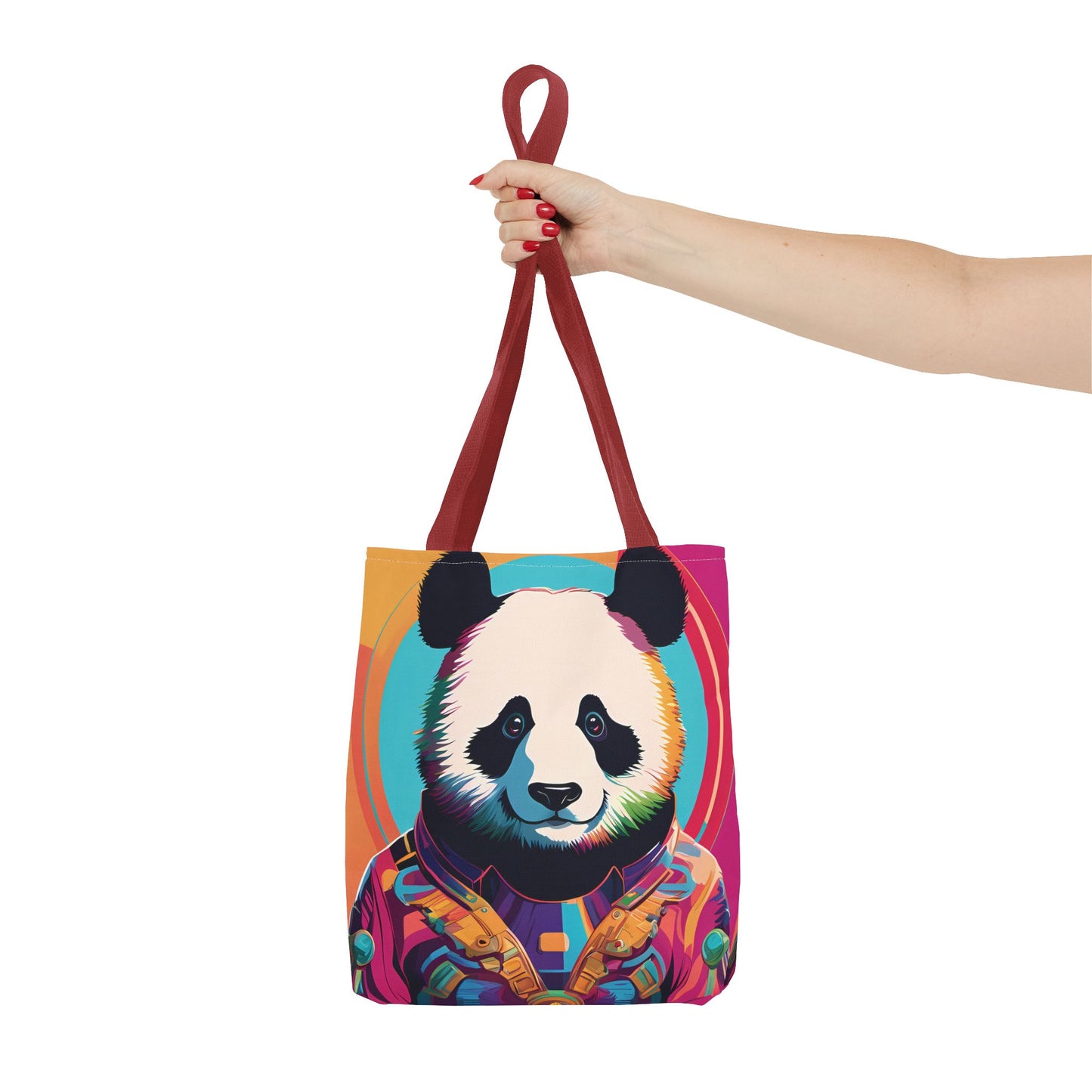Cosmic Panda Tote Bag