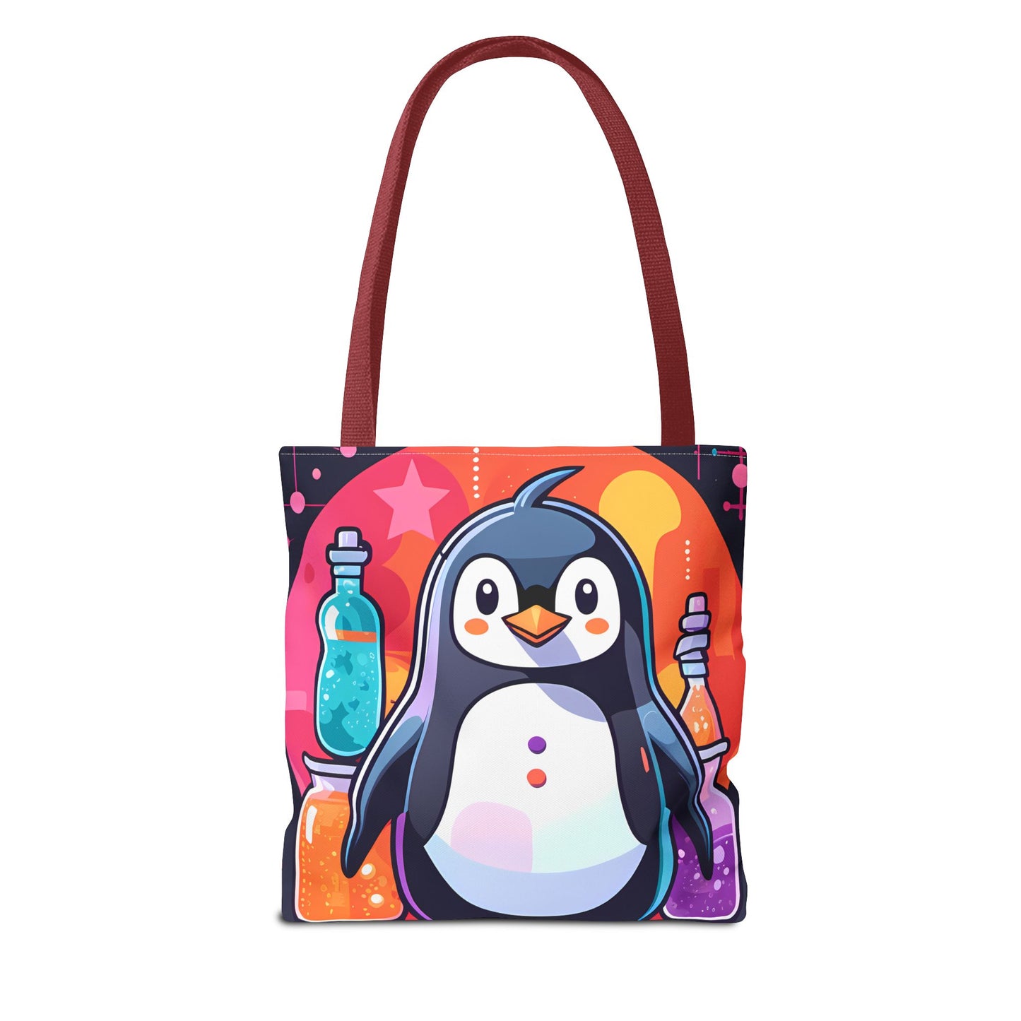 Science Penguin Tote Bag