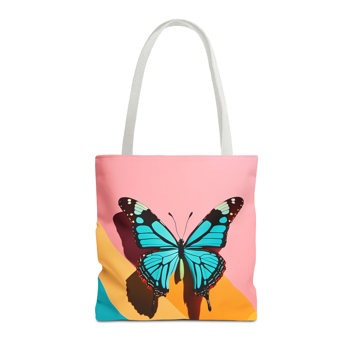 Blue Butterfly Tote Bag