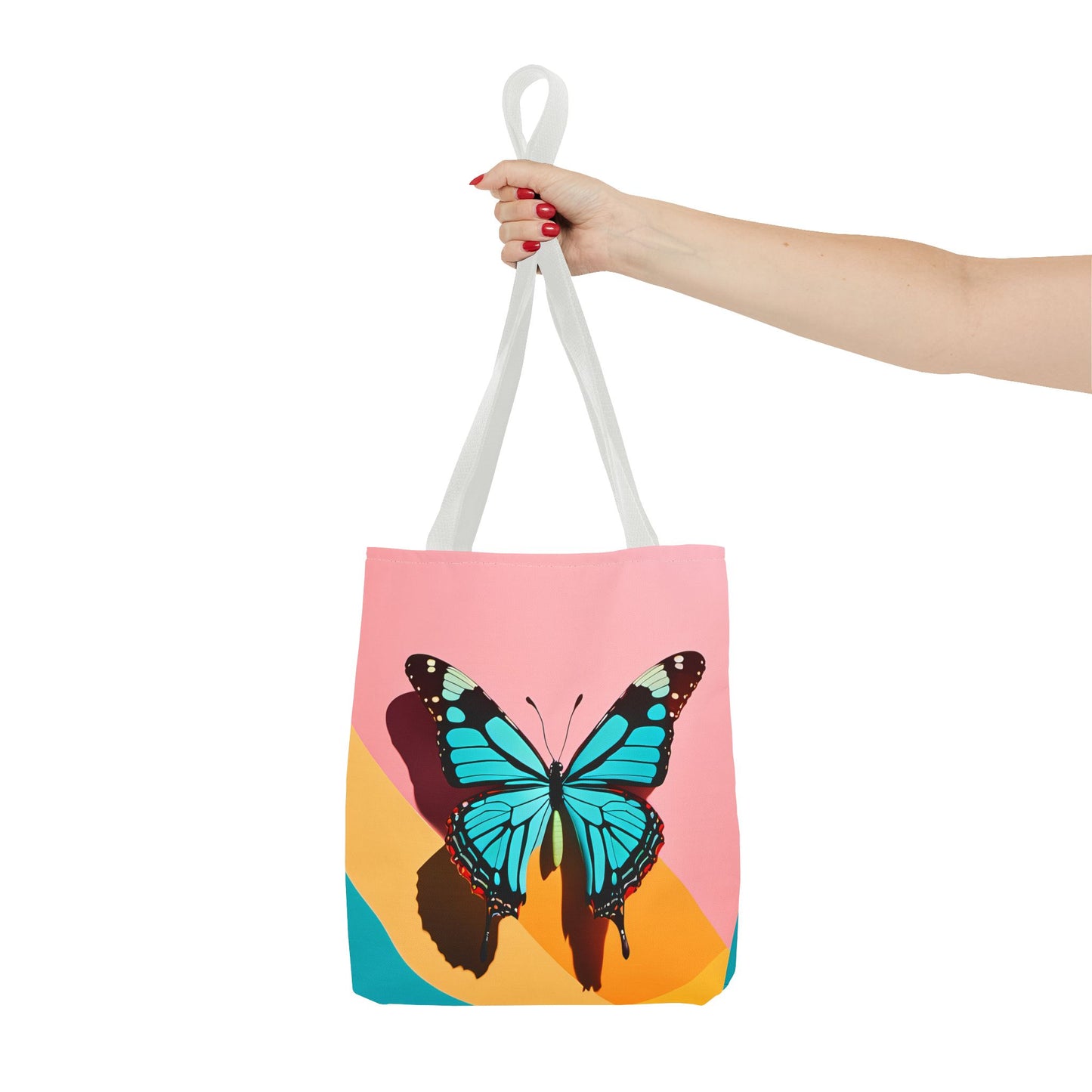 Blue Butterfly Tote Bag