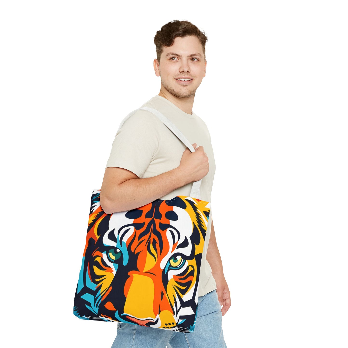 Ferocious Tiger Tote Bag