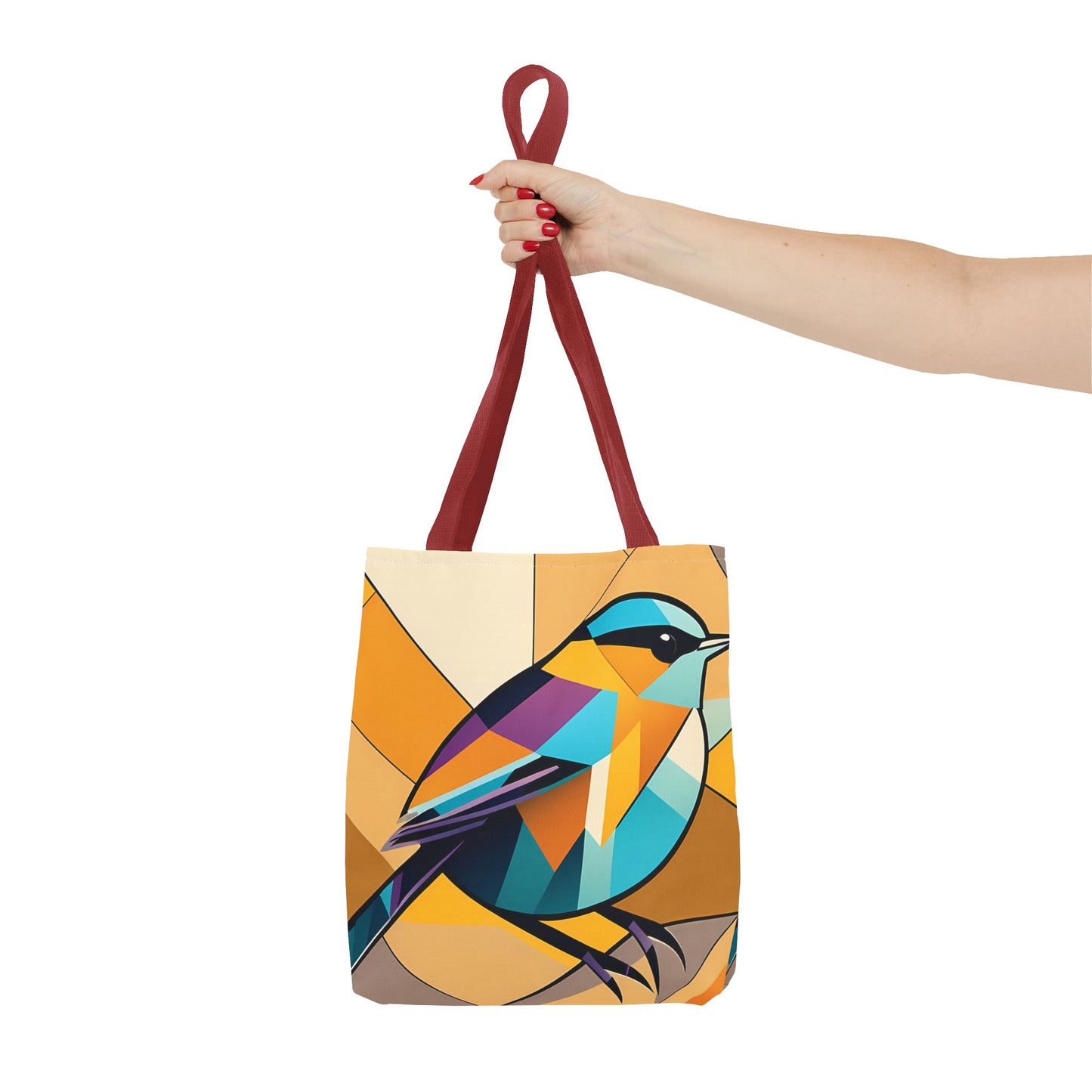 Geometric Wren Tote Bag