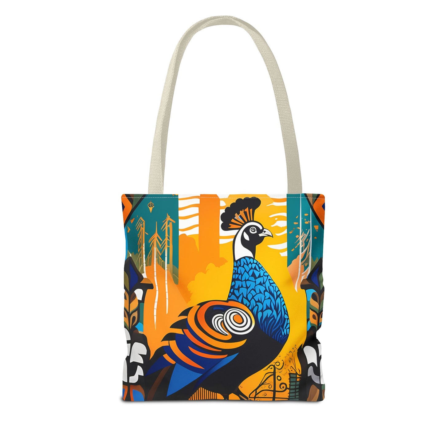Graffiti Guineafowl Tote Bag