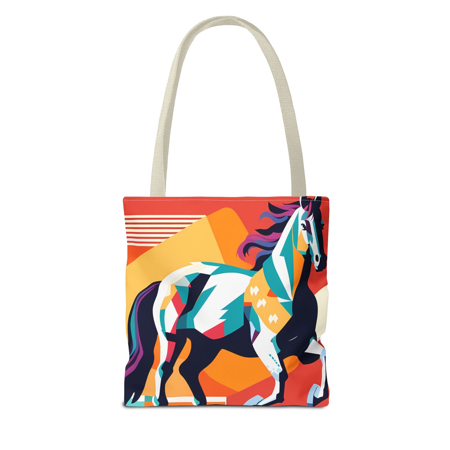 Retro Horse Tote Bag