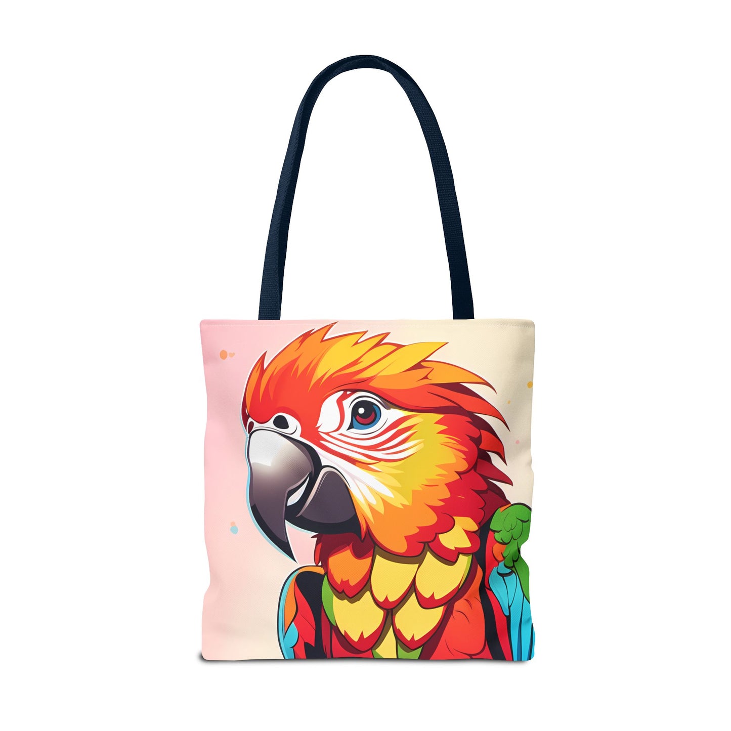 Pretty Parrot Print Tote Bag