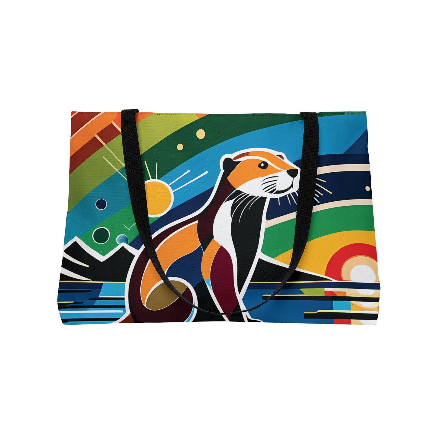 Cubist Otter Northern Lights Tote Bag