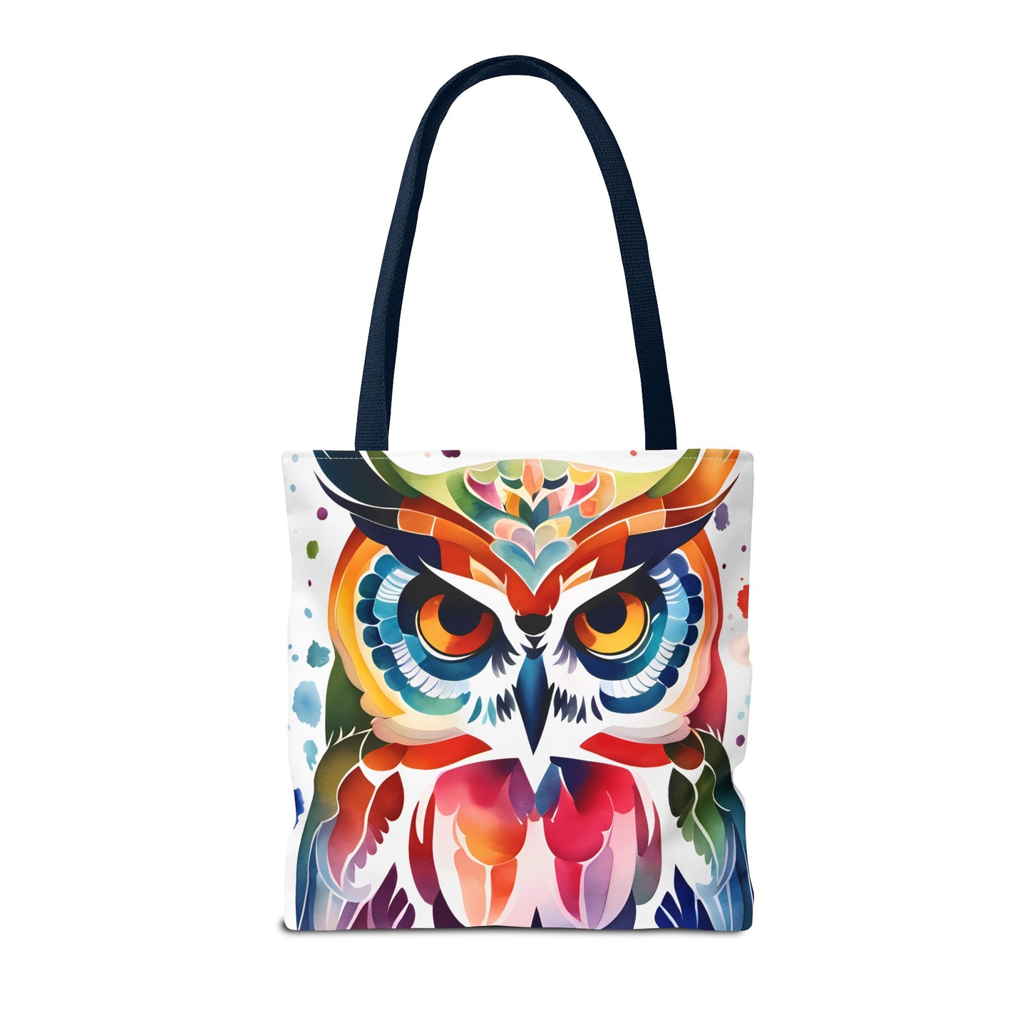 Artistic Owl Tote Bag