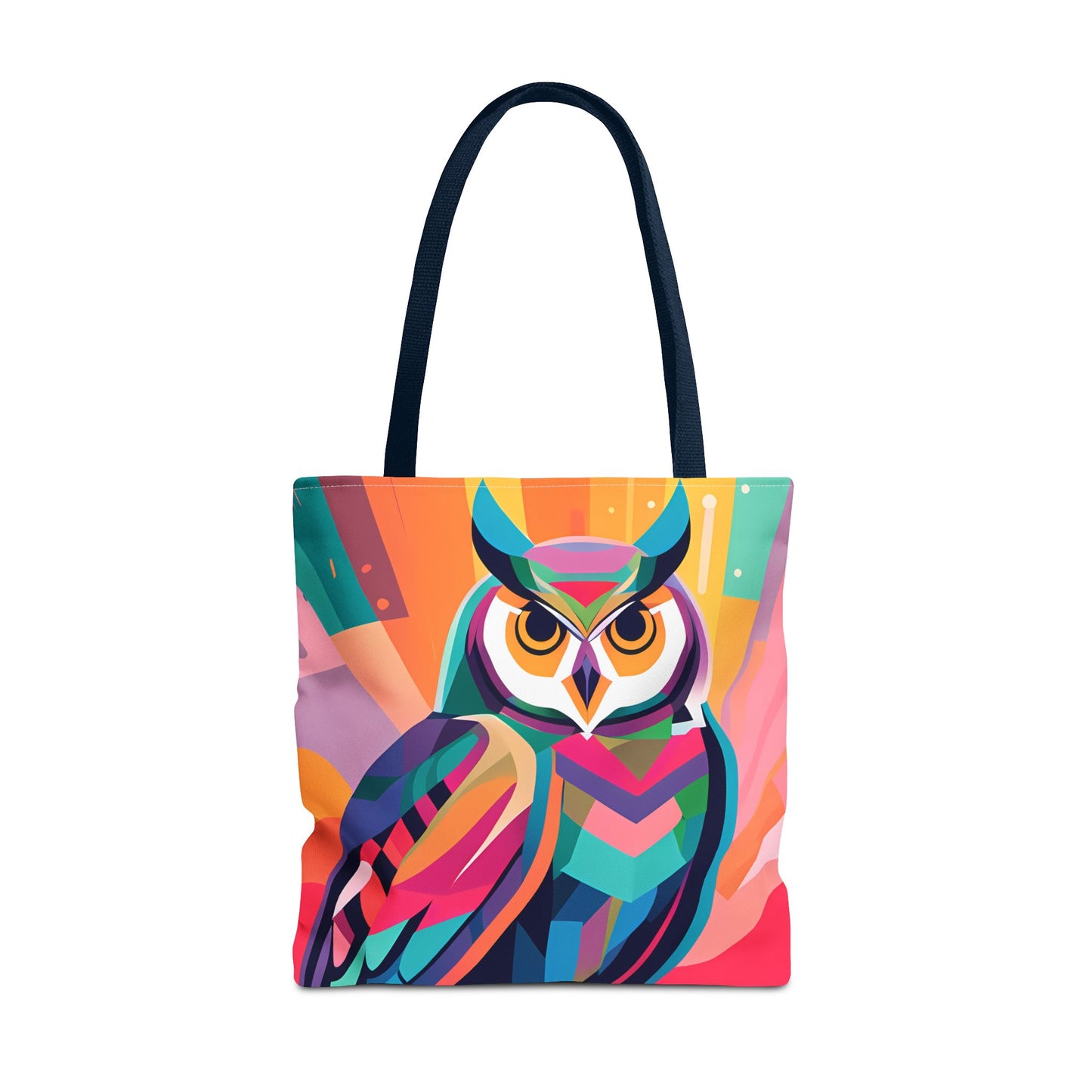 Abstract Owl Tote Bag