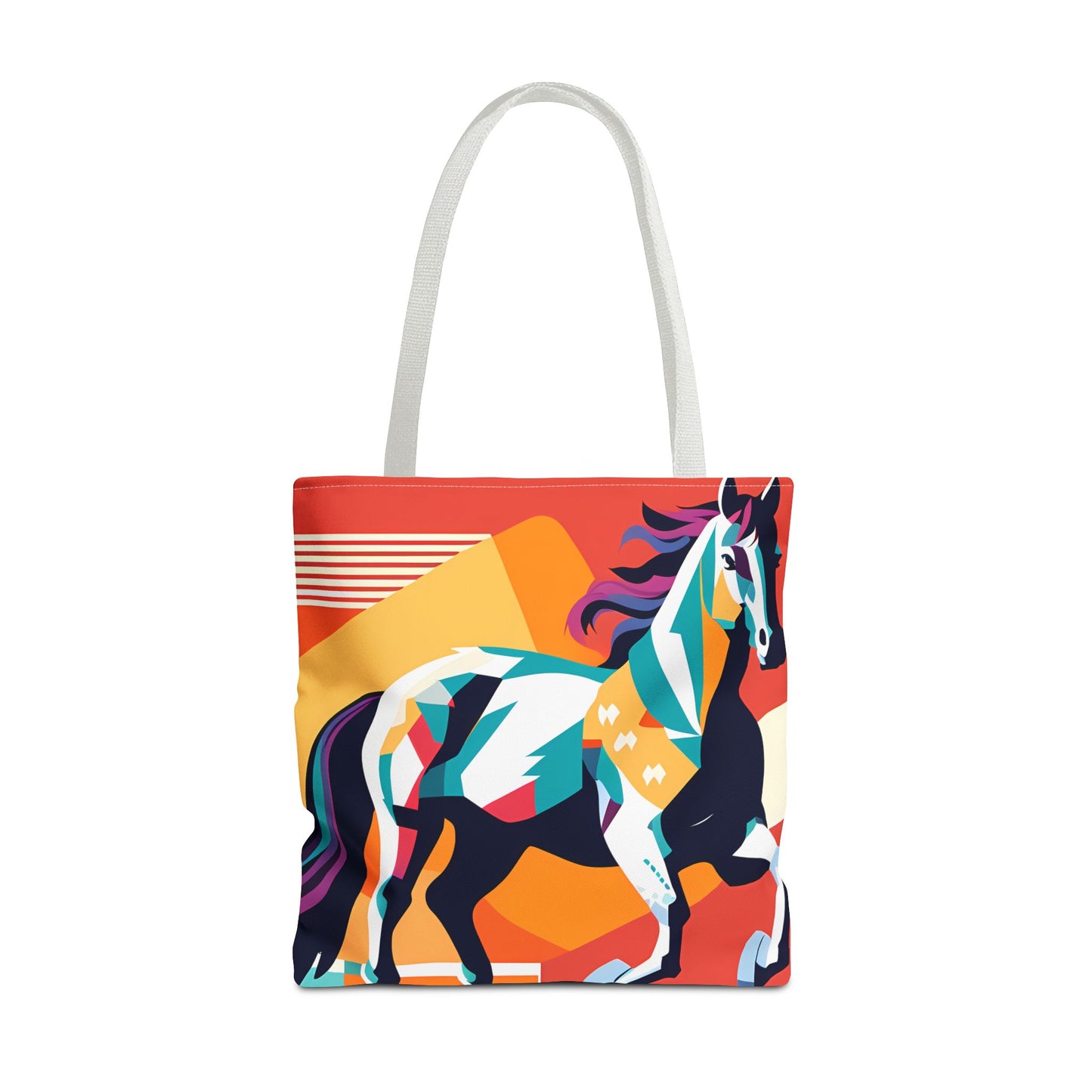 Retro Horse Tote Bag