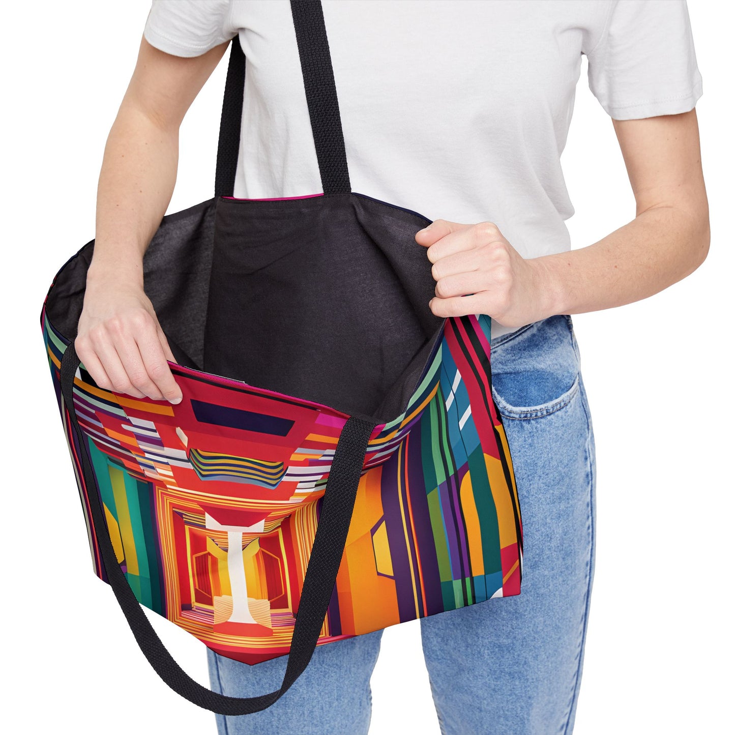 Abstract Portal Hallway Tote Bag