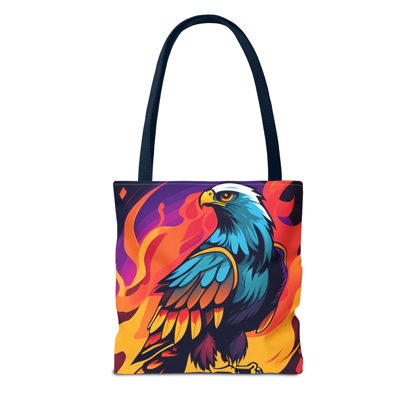 Bold Eagle Fire Tote Bag