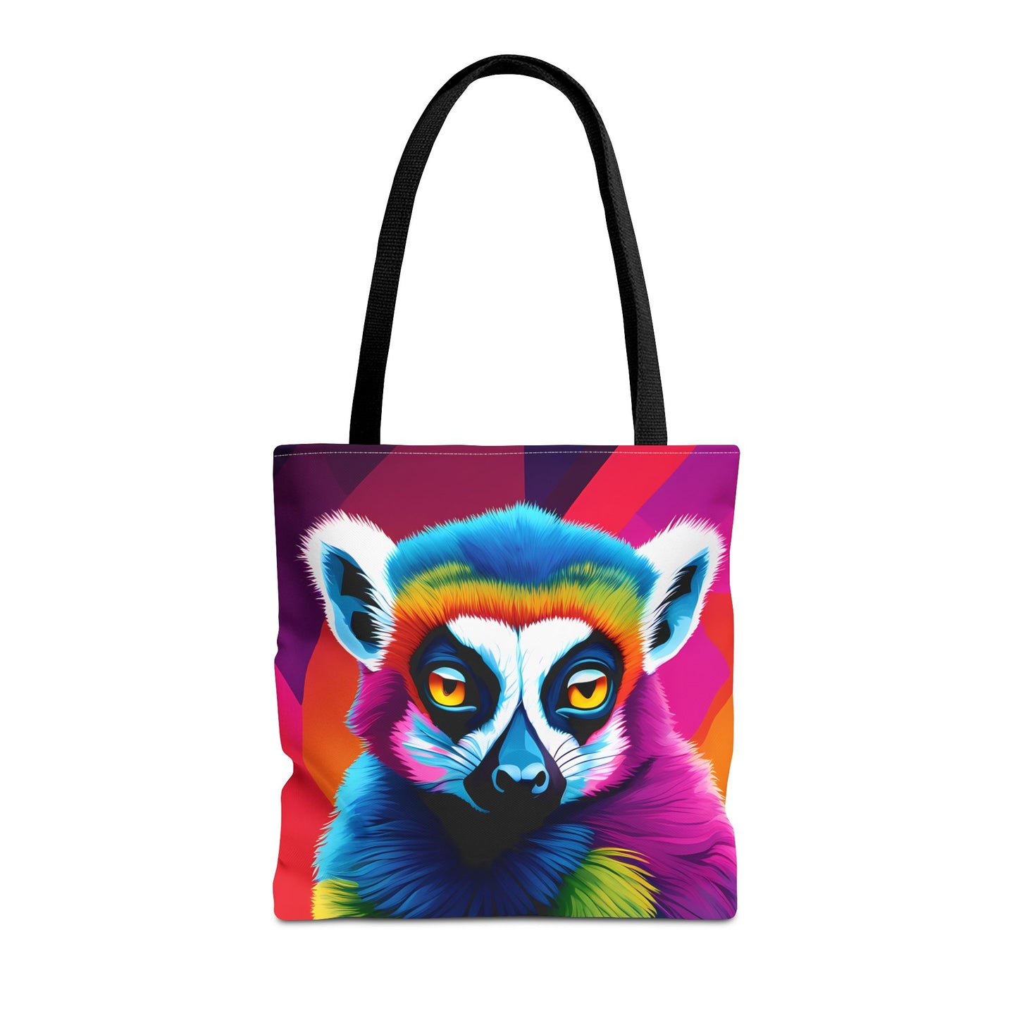 Psychedelic Lemur Tote Bag