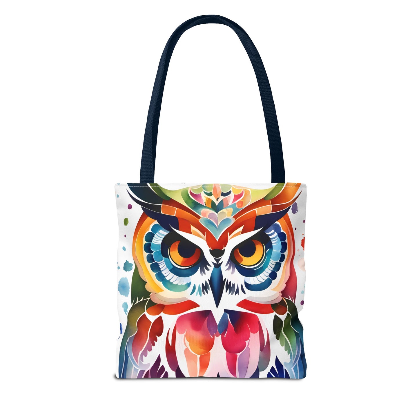 Artistic Owl Tote Bag