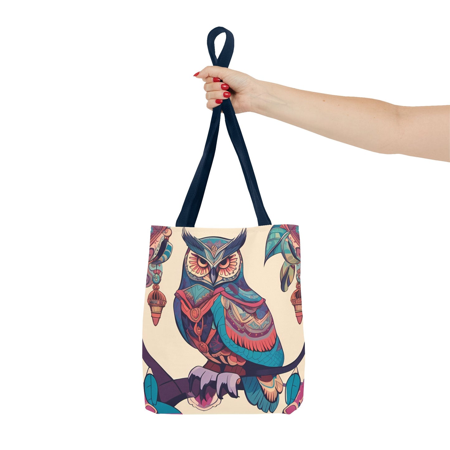 Bohemian Owl Tote Bag