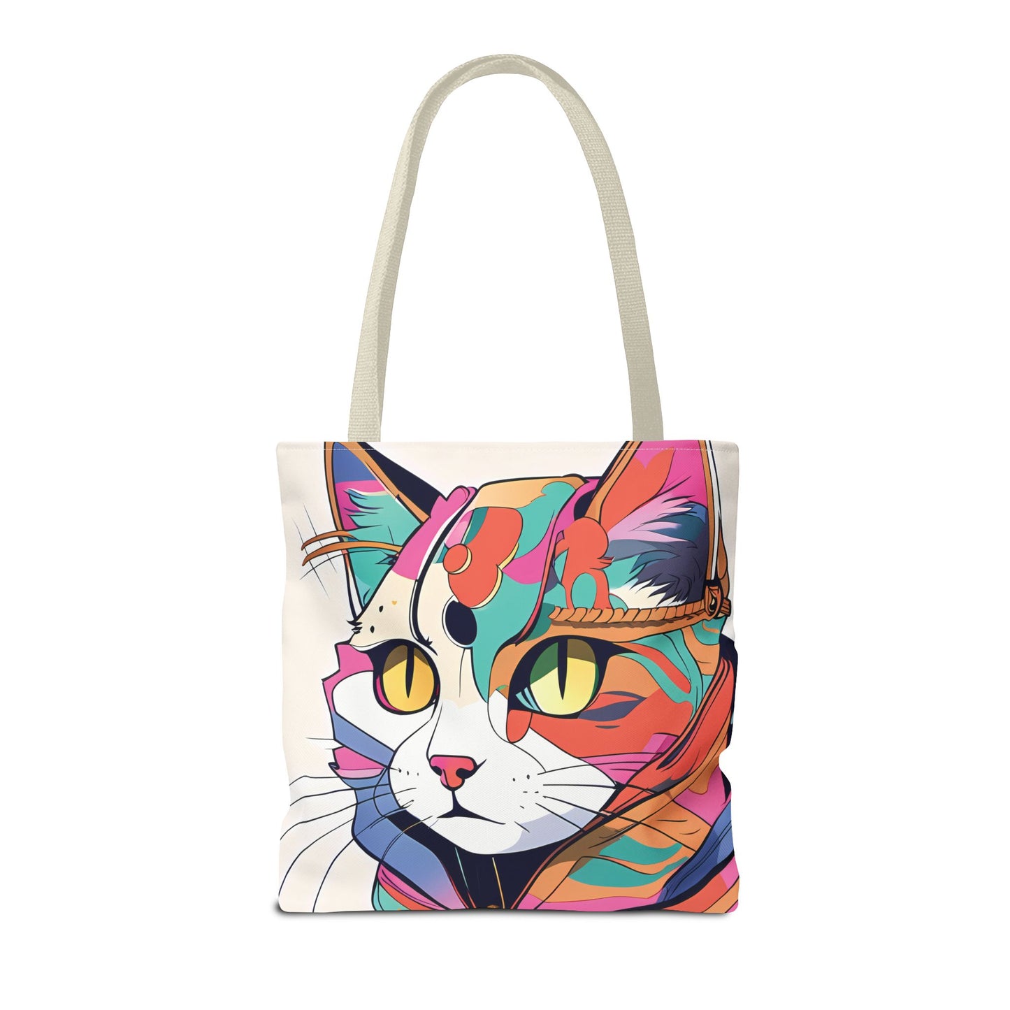 Abstract Feline Fantasy Tote Bag
