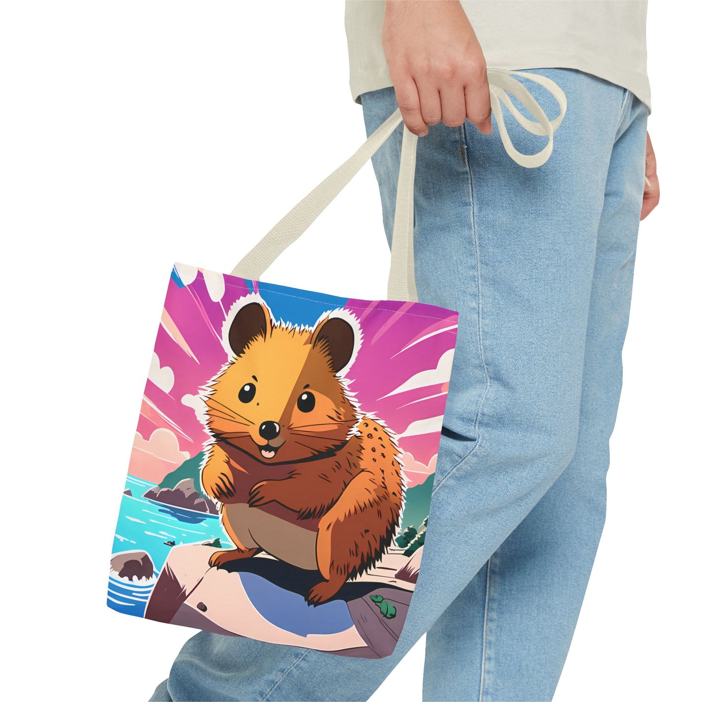 Cheery Quokka Tote Bag