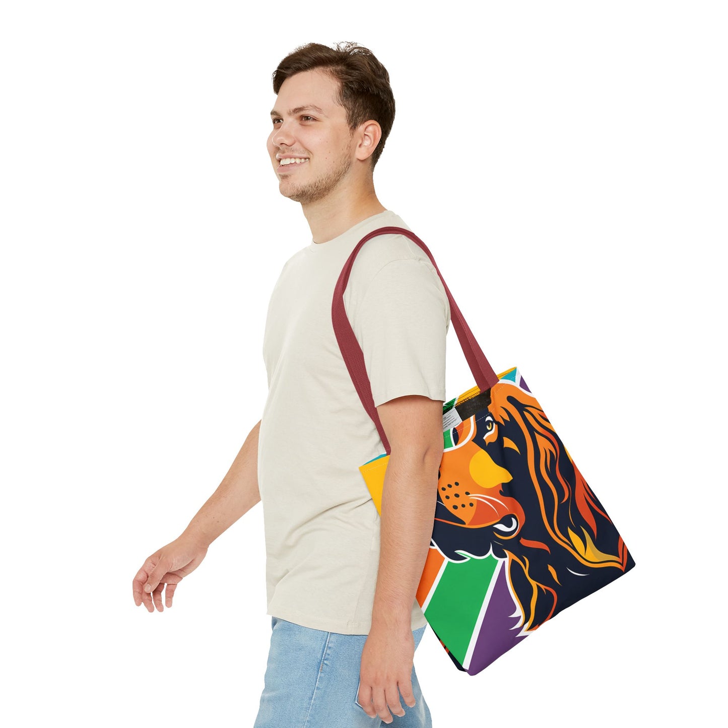 Colorful Irish Setter Tote Bag