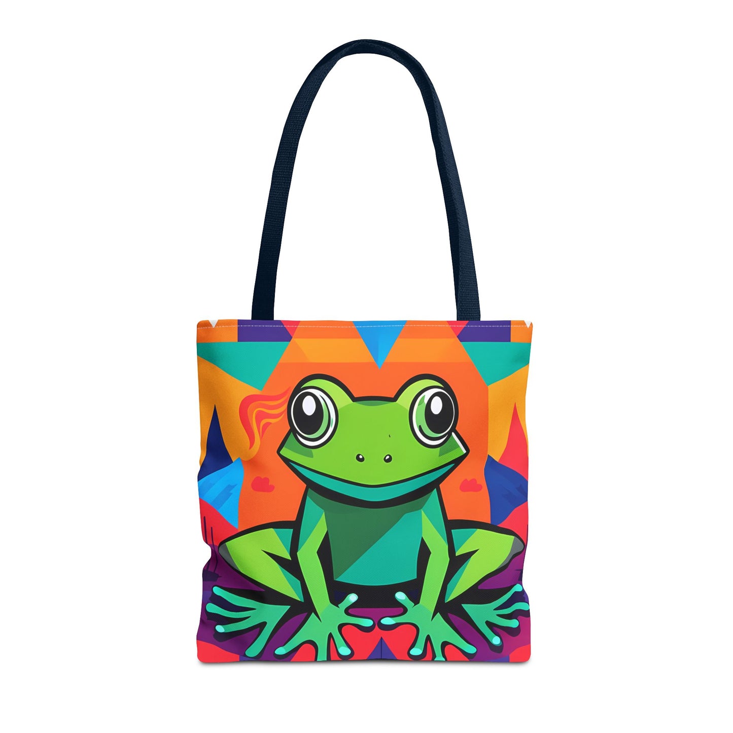 Vibrant Tree Frog Tote Bag