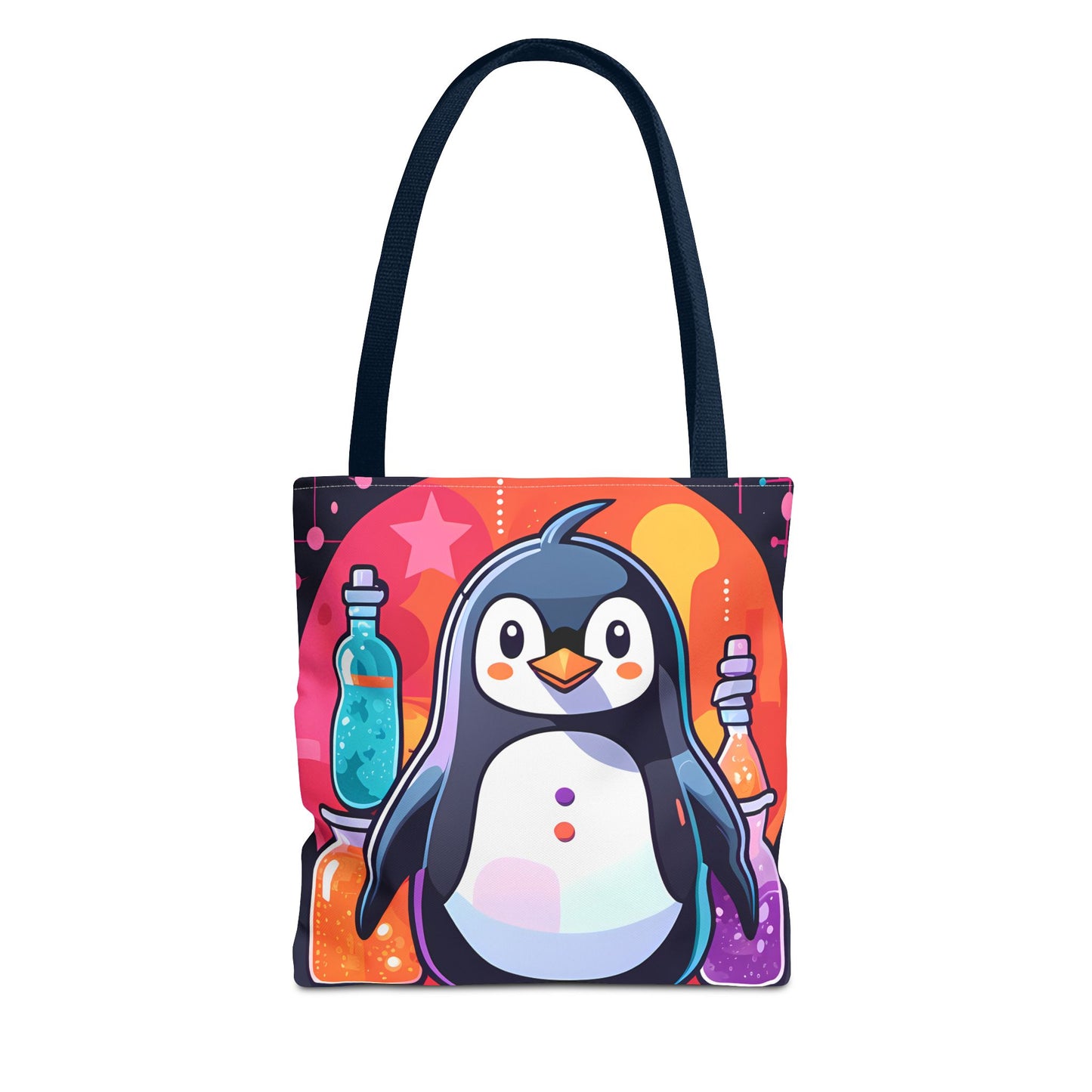 Science Penguin Tote Bag
