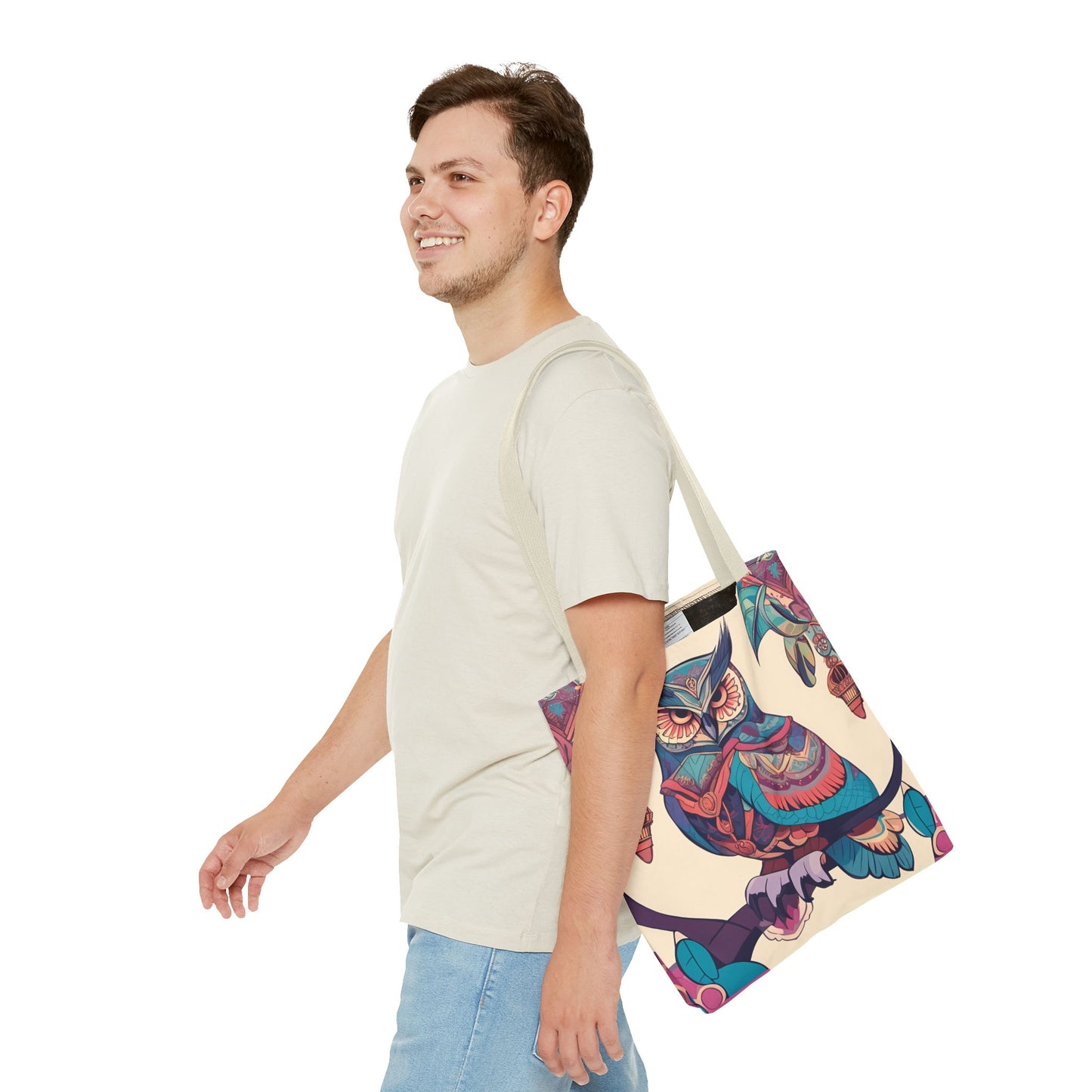 Bohemian Owl Tote Bag