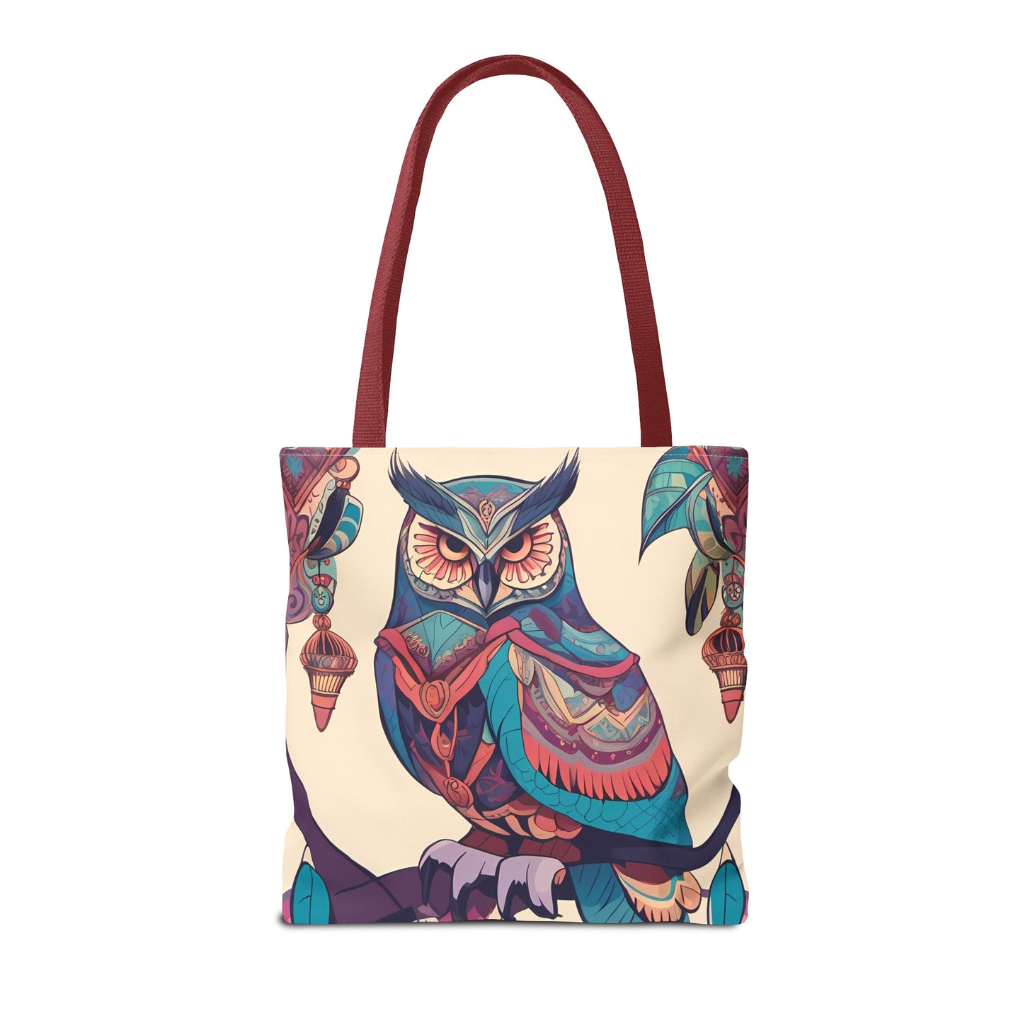 Bohemian Owl Tote Bag