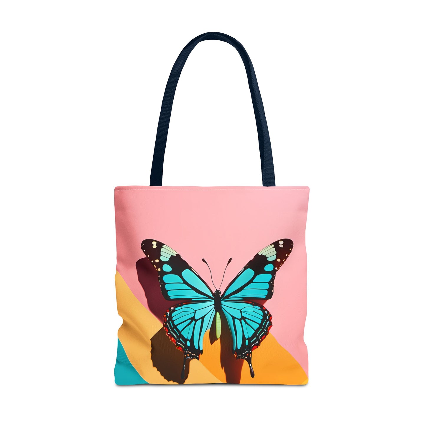 Blue Butterfly Tote Bag